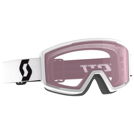 Skibrille Scott Factor weiß/rosa mineral white/blackilluminator
