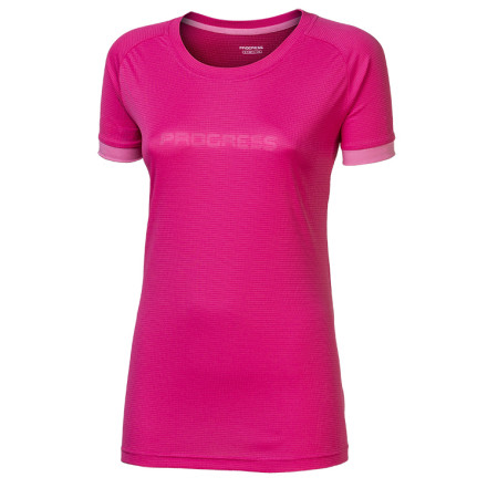 Damen-T-Shirt Progress Tricky lila fuchsie