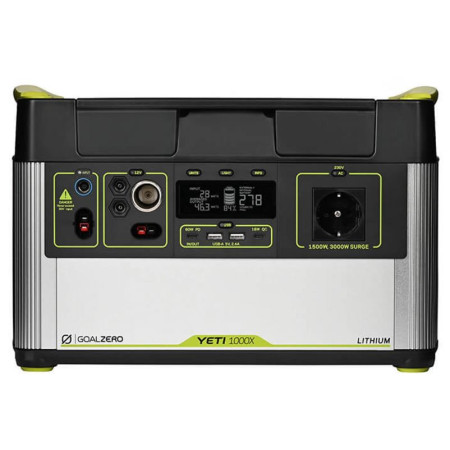 Aufladestation Goal Zero Yeti 1000 X schwarz/silber černá / stříbrná