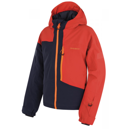 Kinderjacke Husky Gomez K rot/schwarz red/black blue