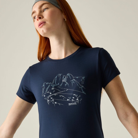 Damen-T-Shirt Regatta Womens Fingal Stretch