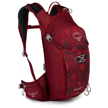 Damen Radrucksack Osprey Salida 12 rot claret red