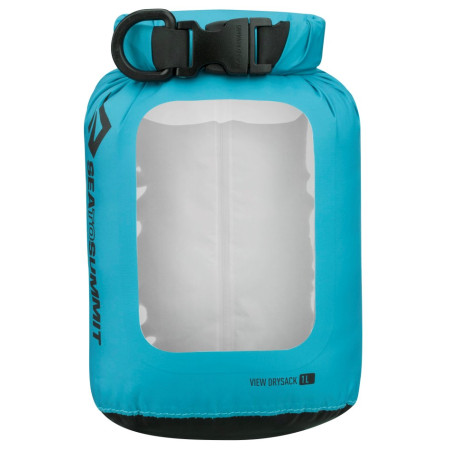 Wasserdichter Packsack Sea to Summit Ultra-Sil View Dry Sack 1l blau Blue