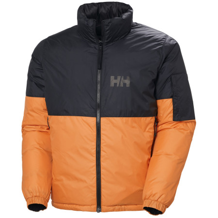 Herren-Winterjacke Helly Hansen Active Reversible Jacket schwarz/orange Poppy Orange