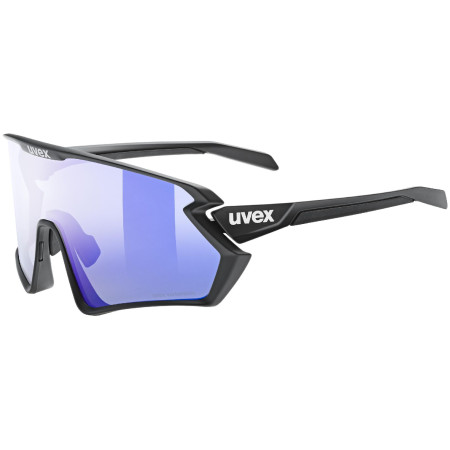 Sonnenbrille Uvex Sportstyle 231 2.0 V schwarz black matt