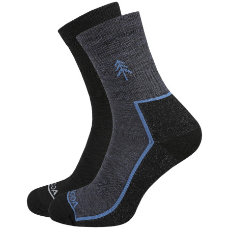 Socken MOOA Merino Forest 2-pack mix1 Mix 1 (black,navy)