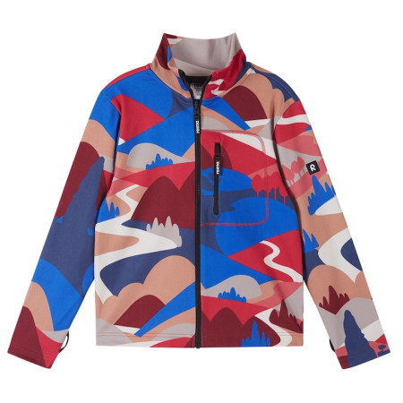 Kinder-Funktions-Sweatshirt Reima Iisisti Cranberry weinfarbe Cranberry