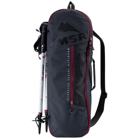 Schneeschuhtasche MSR Snowshoe Bag schwarz/rot Black