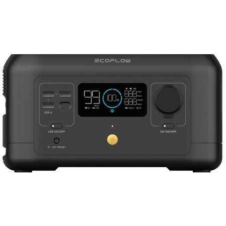 Aufladestation EcoFlow RIVER mini schwarz black