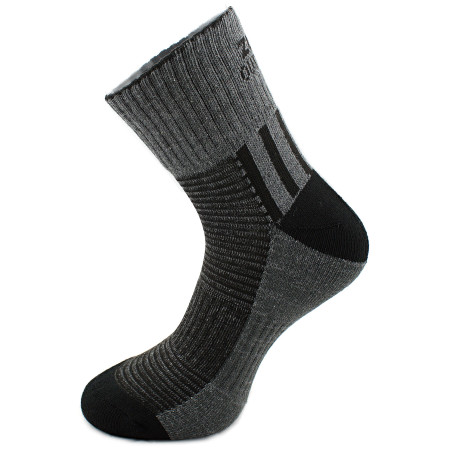 Herrensocken Zulu Trekking Low Men grau