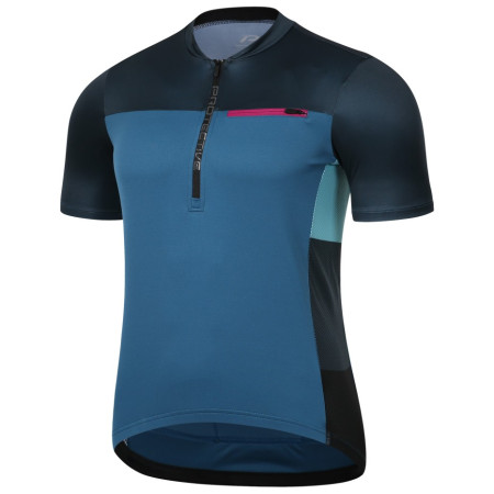 Herren Radtrikot Protective 114007-890 P-Gravel Pit blau dark petrol