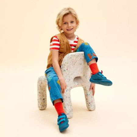 Kinderschuhe Affenzahn Sneaker Knit Happy