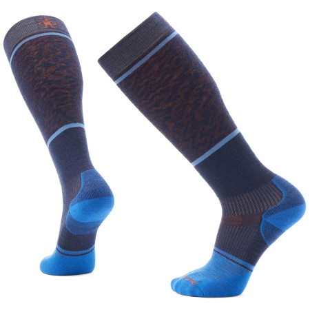 Ski-Socken Smartwool Snowboard Tc Retro Line Otc dunkelblau Deep Navy