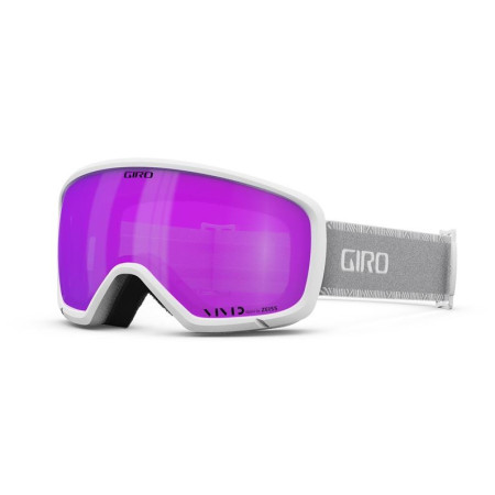 Damen Ski-Brille Giro Millie weiß White Grey Chute Vivid Pink