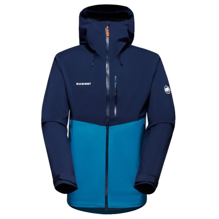 Herrenjacke Mammut Alto Guide HS Hooded Jacket Men hellblau Deep Ice-marine