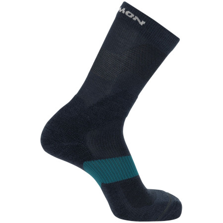 Socken Salomon X Ultra Crew dunkelblau CARBON / STARGAZER / PEARL BLUE