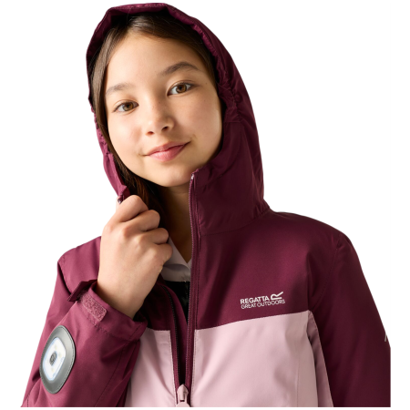 Kinder Winterjacke Regatta Beamz Fig/Powder Lilac
