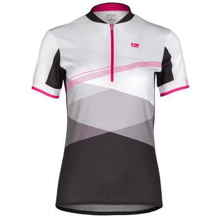Damen-Radtrikot Etape Liv weiß/rosa White/Pink