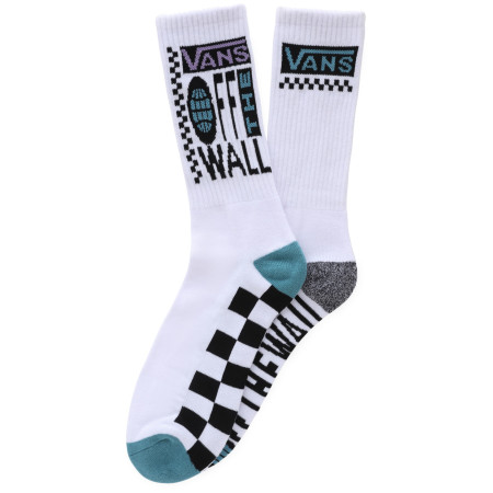Socken Vans GLOBAL STACK CREW weiß White