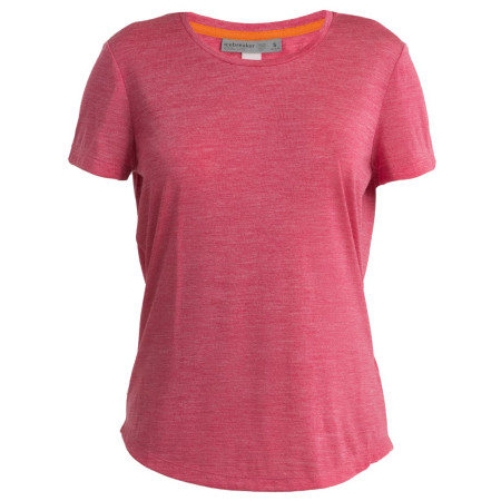 Damen-T-Shirt Icebreaker W Sphere II SS Tee rosa Electron Pink Hthr
