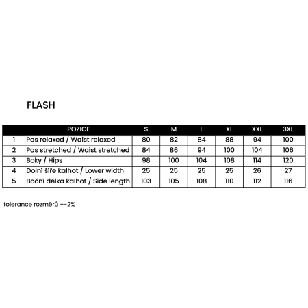 Herren-Skihose Trimm Flash Pants