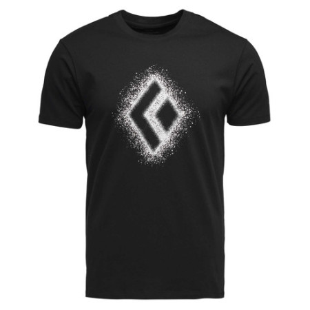 Herren-T-Shirt Black Diamond M Chalked Up 2.0 Ss Tee schwarz Black (0002)