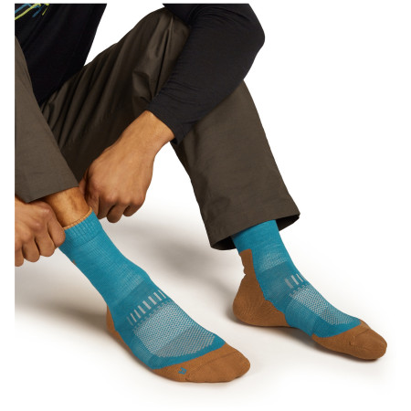 Herrensocken Icebreaker M Mer Hike+ Light Crew