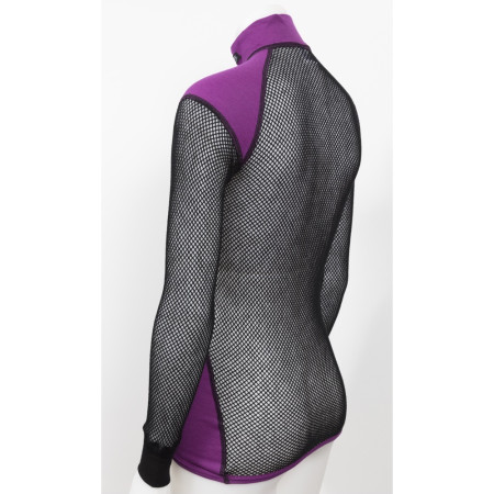 Damen-Rollkragenpullover Brynje of Norway Lady Wool Thermo Zip-polo