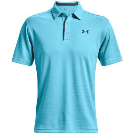 Herren-T-Shirt Under Armour Tech Polo hellblau Fresco Blue / / Pitch Gray