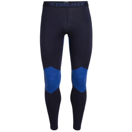 Herreunterhose Icebreaker Mens 260 Zone Leggings 2021 dunkelblau MidnightNavy/Surf