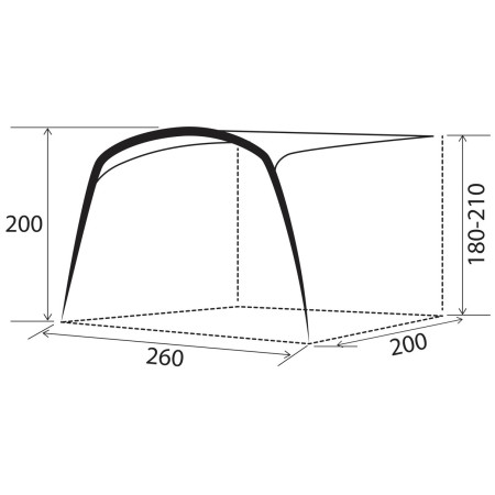 Vordach Brunner Skia AUTO-UP