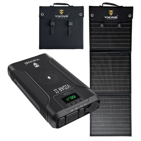 Sets Viking Technology Viking VIDAR II Powerbank und Solarmodul Viking L60 PD