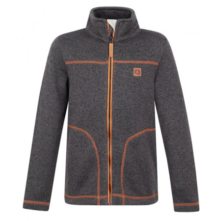 Kinderpullover Loap Keks dunkelgrau Grey