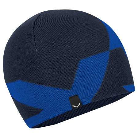 Mütze Salewa PURE REVERSIBLE AM BEANIE blau 3961 - navy blazer/8620