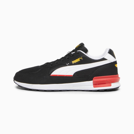 Herrenschuhe Puma Graviton schwarz/rot Black- White-Yellow Sizzle