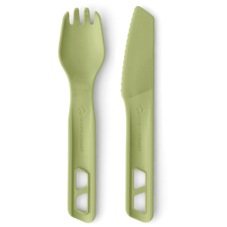 Besteck Sea to Summit Horizon Cutlery Set - 2 Piece grün Tarragon