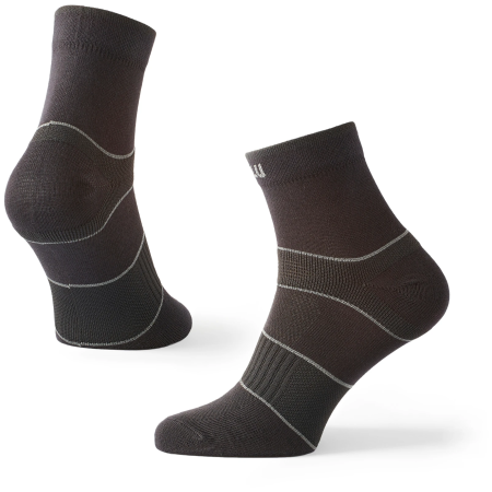 Socken Zulu Zulu Sport schwarz/grau black/grey