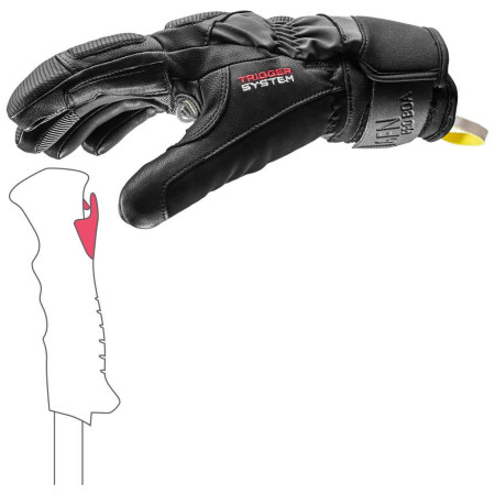 Skihandschuh Leki Griffin Tune 3D Boa