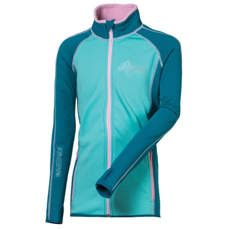 Kinder-Sweatshirt Progress DT Tispa JR 26WP blau BlueGreen/Pink