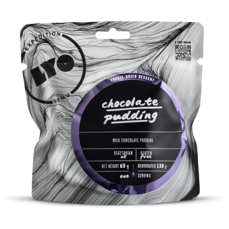 Trekkingnahrung Lyo food Schokoladenpudding