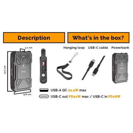 Solar-Powerbank Viking Technology Tyr I