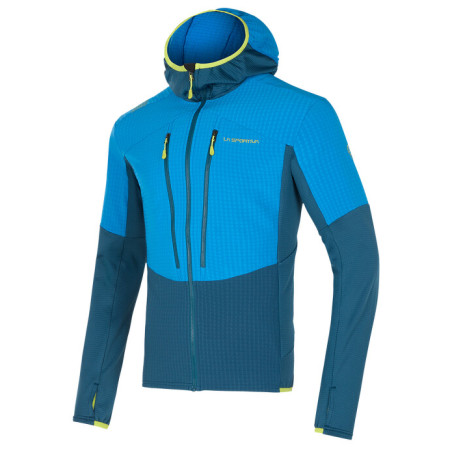 Herren-Sweatshirt La Sportiva Session Tech Hoody M blau Storm Blue/Electric Blue