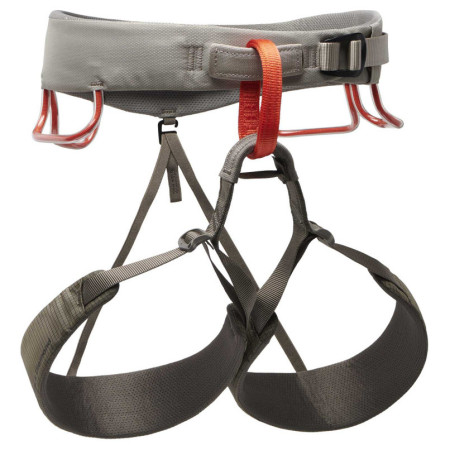 Herren Klettergurt Black Diamond M Momentum Harness grau/rot Moonstone