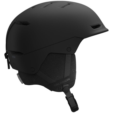 Kinder Skihelm Salomon Husk Jr Mips schwarz Black