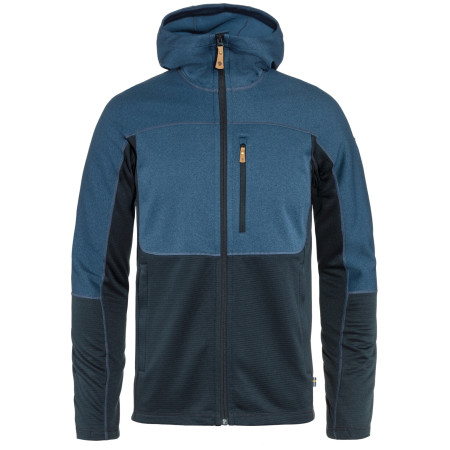 Herren Funktions-Sweatshirt Fjällräven Abisko Trail Fleece dunkelblau Indigo Blue-Dark Navy
