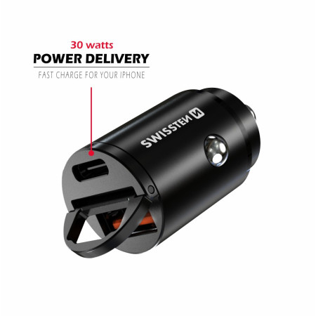 Auto-Adapter Swissten Car Charger 30W