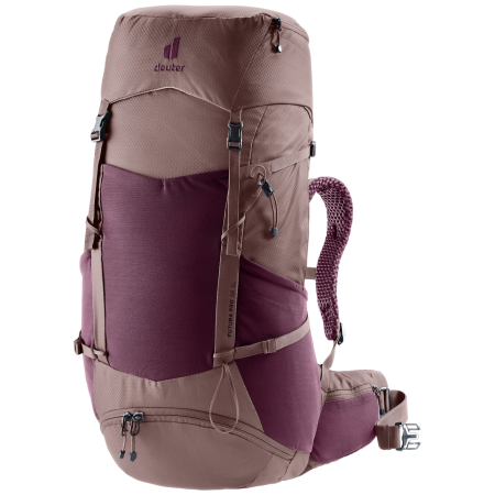 Damenrucksack Deuter Futura Pro 38 SL rosa/weinfarbe cassis-ashrose