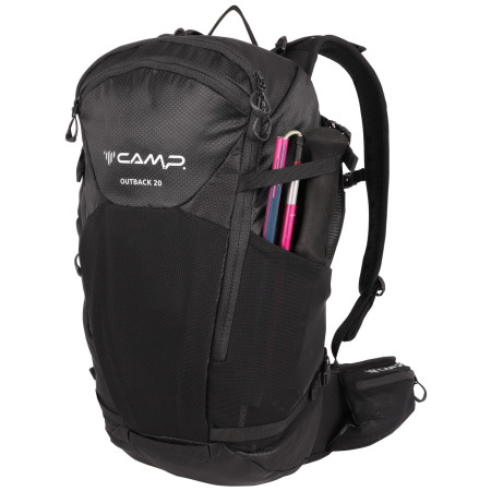 Kletterrucksack Camp Outback 20 schwarz black