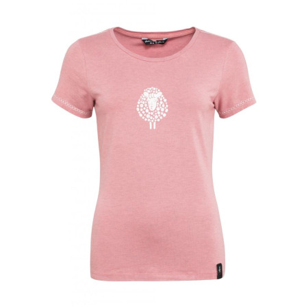 Damen-T-Shirt Chillaz Saile Sheep rosa peach blossom melange