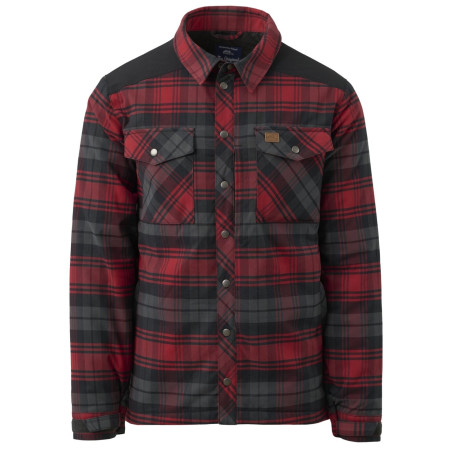 Herrenhemd Helikon-Tex Winter Warden Shirt rot Slate Crimson Plaid